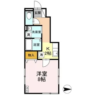 サンパティーク・創【1階】の間取り
