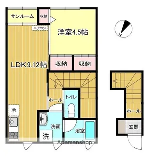 EPISODE C棟【2階】の間取り