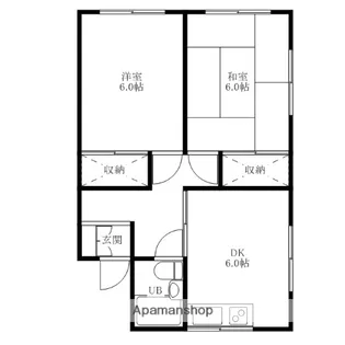 ハイツサンクローレ【101号室】の間取り