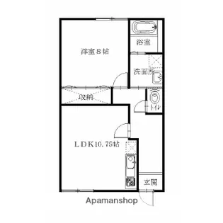 インマイライフ【6号室】の間取り
