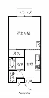 アウルズ・シティ【103号室】の間取り