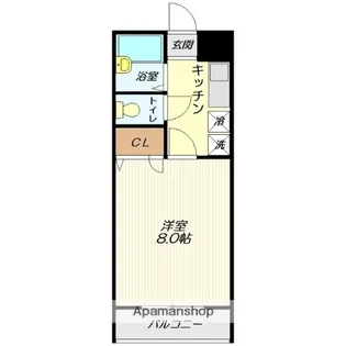 カーサ・マローン【302号室】の間取り