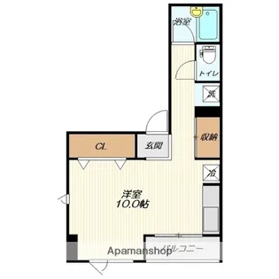 礼文館【303号室】の間取り