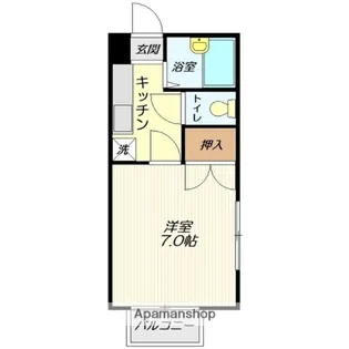 サンホープヒロ【101号室】の間取り