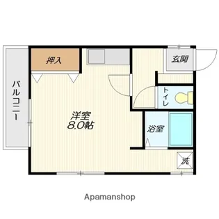 サンホープヒロ【206号室】の間取り