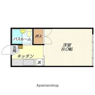 中桜田ハイツ【103号室】の間取り