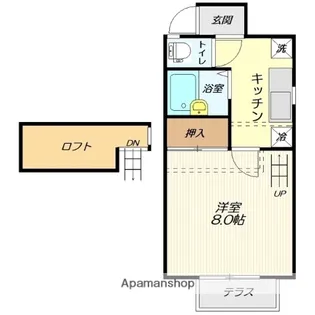 メゾンイストワール【202号室】の間取り