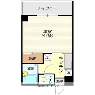 クレス十日町【501号室】の間取り