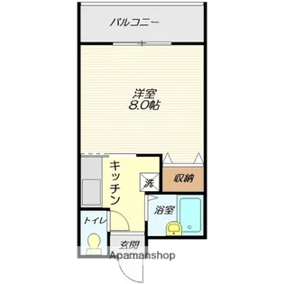 クレス十日町【303号室】の間取り