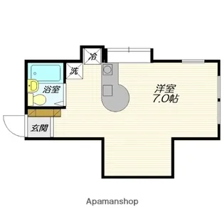 サクシードヴィレッジA【103号室】の間取り