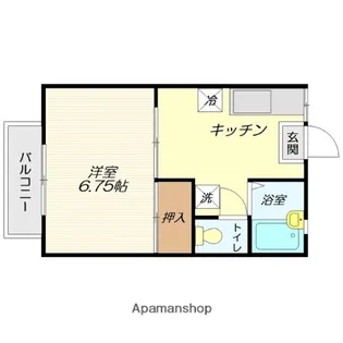 メゾンネオラ桜田【204号室】の間取り