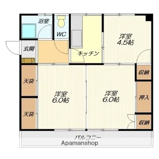 いとうコーポ【102号室】の間取り