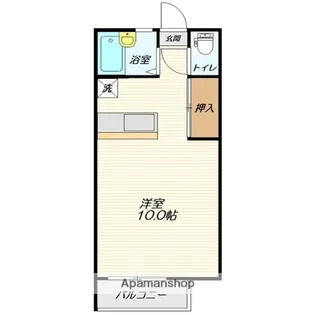 モーツアルト壱番館【106号室】の間取り