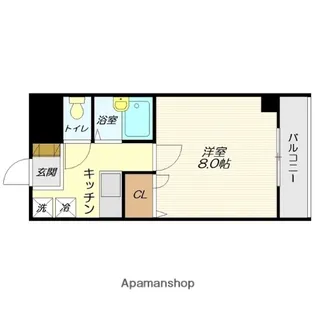 FOR YOU 37【203号室】の間取り