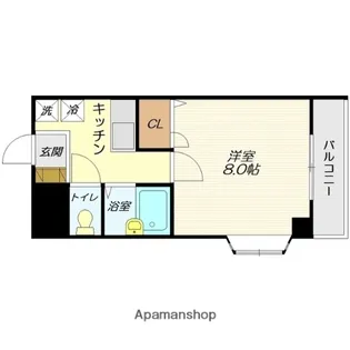 FOR YOU 37【205号室】の間取り