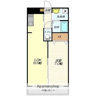 メゾン・ジュネスⅤ【106号室】の間取り