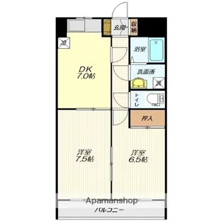 EASTPARK桜田【305号室】の間取り