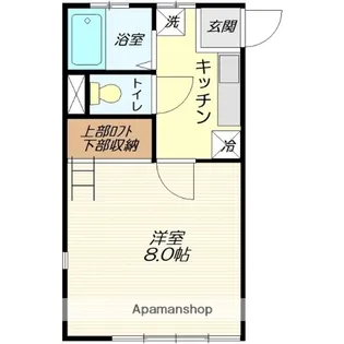 メゾンドール マークⅡ【210号室】の間取り