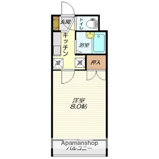 カリオン【2階】の間取り