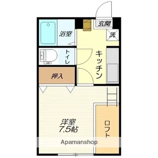 クレールⅡ【12号室】の間取り