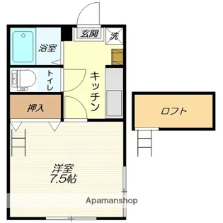 クレールⅡ【25号室】の間取り
