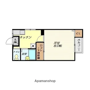 山形県山形市千歳2丁目【アパート】の間取り
