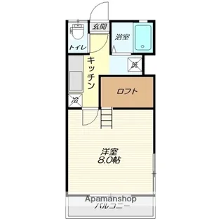 アバディーン【601号室】の間取り