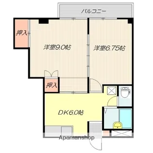アポイントハイツ【3階】の間取り