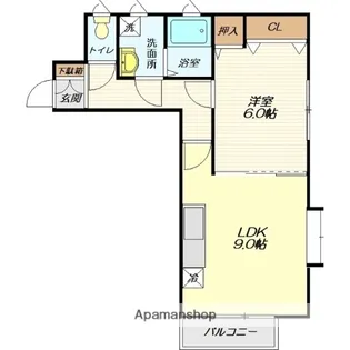 シャルム・グラン【103号室】の間取り