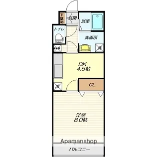 ガーデンヒルズ小白川【302号室】の間取り