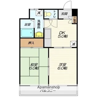 ロジュマンあかね【2階】の間取り