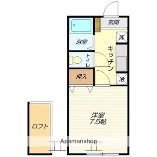 クレールⅠ【103号室】の間取り