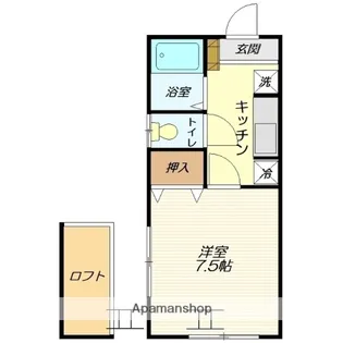 クレールⅠ【101号室】の間取り