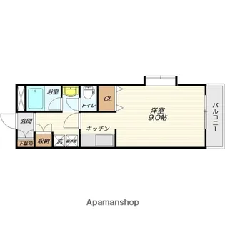 山形県山形市上桜田5丁目【アパート】の間取り