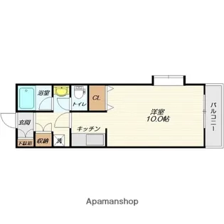 山形県山形市上桜田5丁目【アパート】の間取り