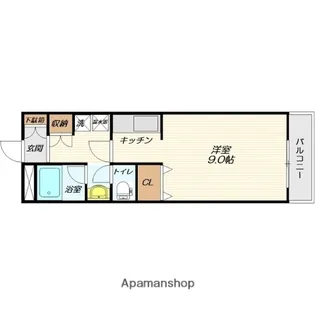 山形県山形市上桜田5丁目【アパート】の間取り