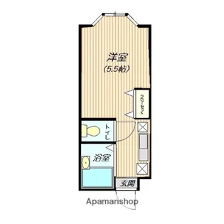 ドリーム松波【206号室】の間取り
