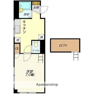マウンテンセブン【312号室】の間取り