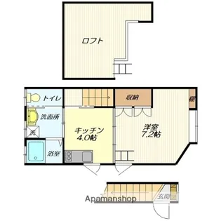 アービルカーサB棟【5号室】の間取り