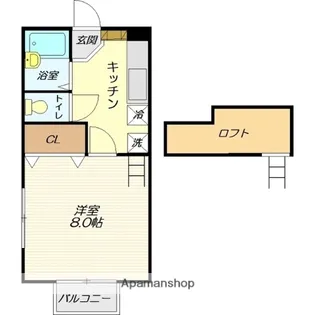 ドエル117【103号室】の間取り