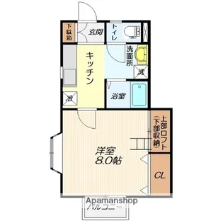 メゾン桜田南【101号室】の間取り