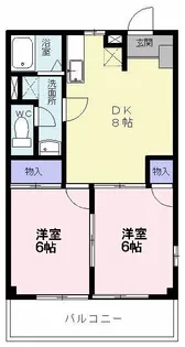 ミーツハウスエルンテ【2階】の間取り