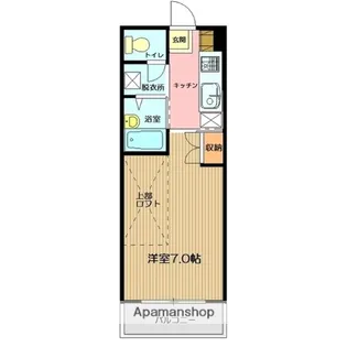 メゾンパレス【202号室】の間取り