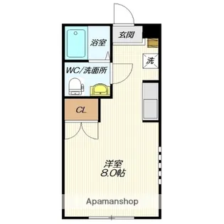 カーサ・ベルデ(南原町)【101号室】の間取り