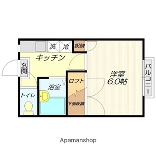 ANGELICC【203号室】の間取り