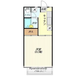 フレグランスYU【1階】の間取り