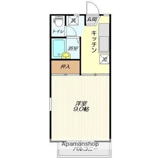 フレグランスYU【1階】の間取り