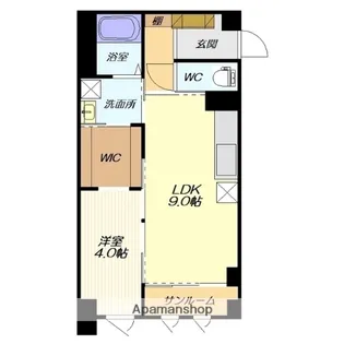 王城ビル【3階】の間取り