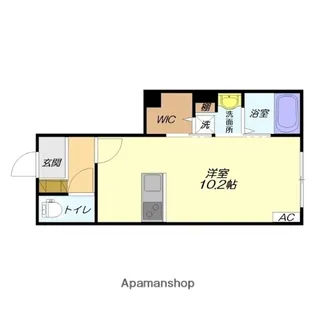 シャーメゾン凛【105号室】の間取り