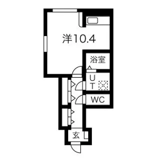 カーサ・ミー【1階】の間取り